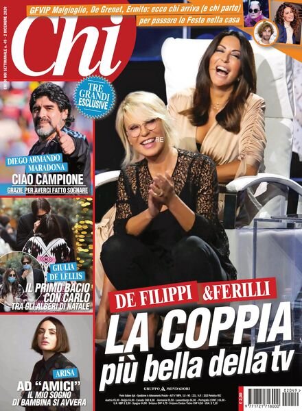 Chi – 02 dicembre 2020 Cover