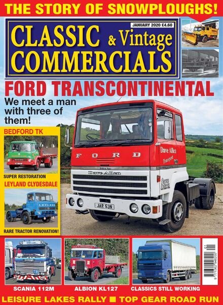 Classic & Vintage Commercials – January 2020 Cover