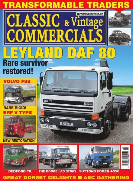 Classic & Vintage Commercials – November 2019 Cover