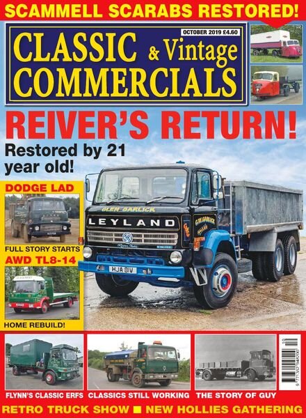 Classic & Vintage Commercials – October 2019 Cover
