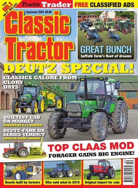 Classic Tractor – September 2020 Cover