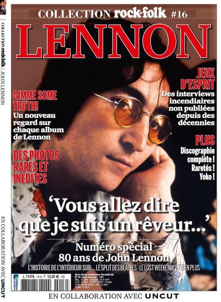 Collection Rock & Folk – N 16 2020 Cover