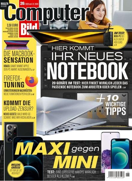 Computer Bild Germany – 4 Dezember 2020 Cover