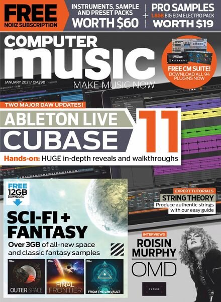 Computer Music – January 2021 Cover
