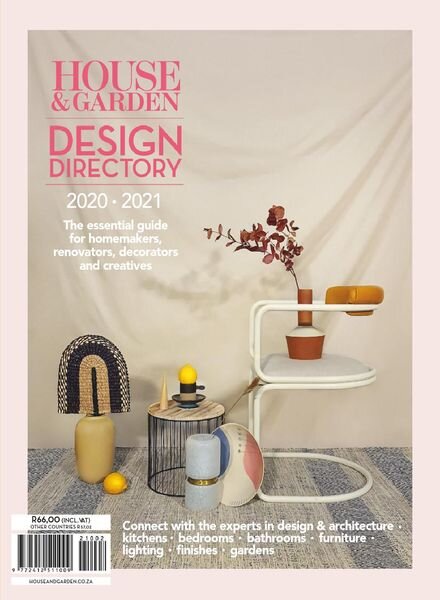 Conde Nast House & Garden Design Directory – December 2020 Cover