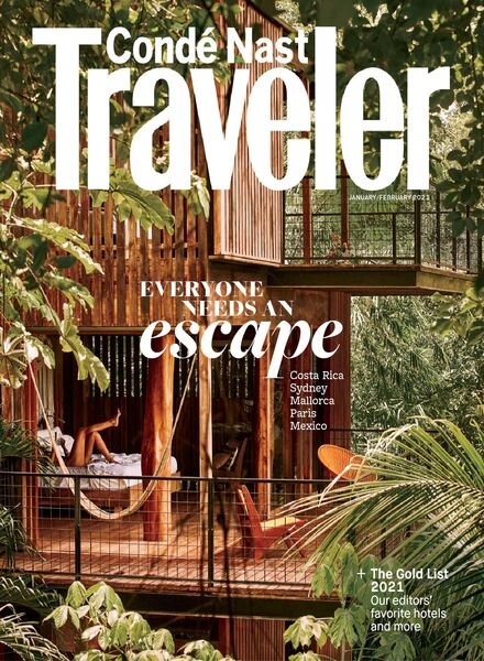 Conde Nast Traveler USA – January 2021 Cover