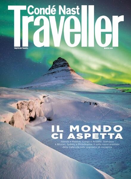 Conde Nast Traveller Italia – dicembre 2020 Cover