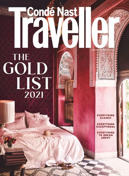 Conde Nast Traveller UK – January 2021 Cover