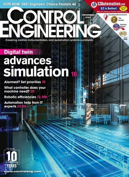 Control Engineering – December 2020 Cover