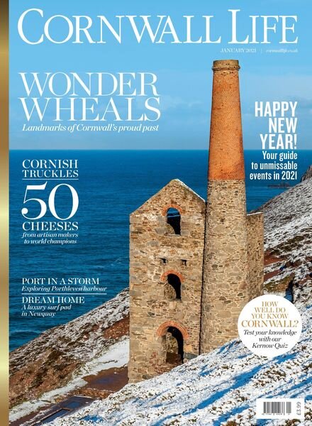 Cornwall Life – January 2021 Cover