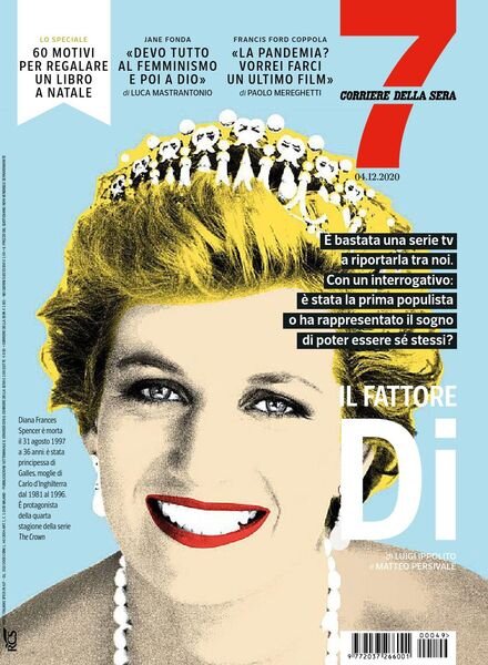 Corriere della Sera Sette – 04 dicembre 2020 Cover