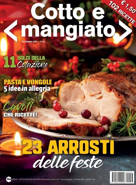 Cotto e Mangiato – dicembre 2020 Cover