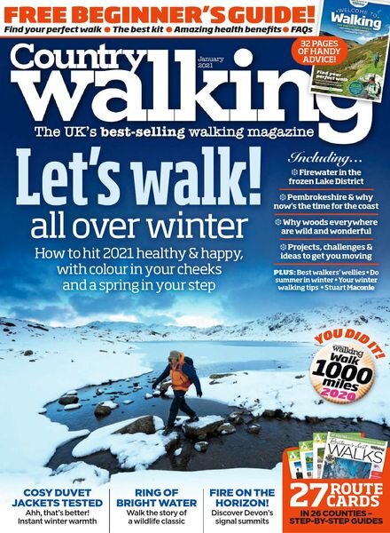 Country Walking – January 2021 Cover