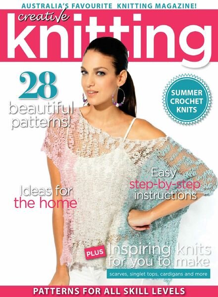 Creative Knitting – December 2020 Cover
