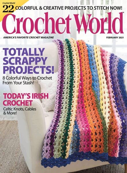 Crochet World – January 2021 Cover