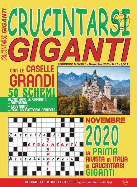 Crucintarsi Giganti – Novembre 2020 Cover