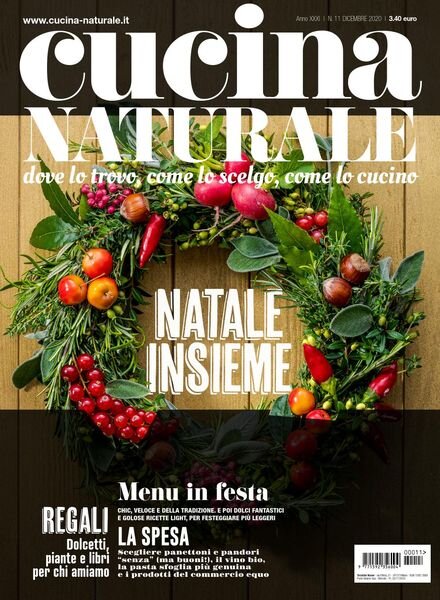 Cucina Naturale – Dicembre 2020 Cover