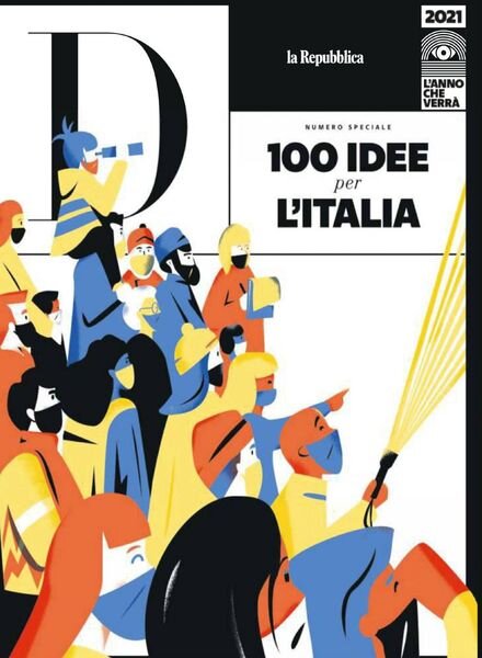 D la Repubblica – 19 Dicembre 2020 Cover