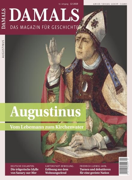 Damals – Dezember 2020 Cover