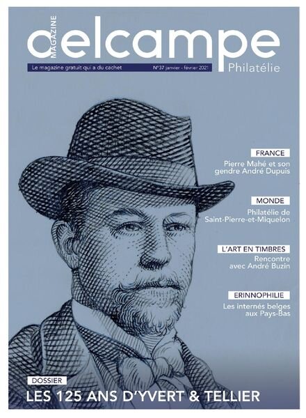 Delcampe Magazine Philatelie – decembre-janvier 2020 Cover