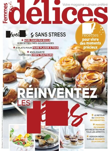 Delices de Femmes d’Aujourd’hui N 14 – Decembre 2020 Cover