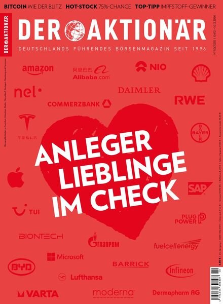 Der Aktionar – 03 Dezember 2020 Cover