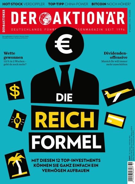 Der Aktionar – 10 Dezember 2020 Cover