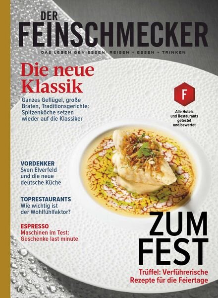 Der Feinschmecker – Januar 2021 Cover