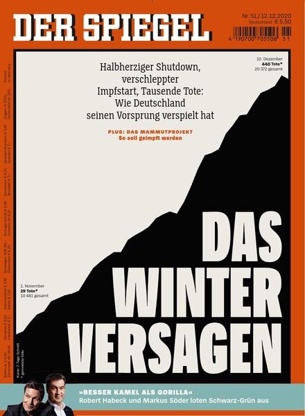 Der Spiegel – 12 Dezember 2020 Cover