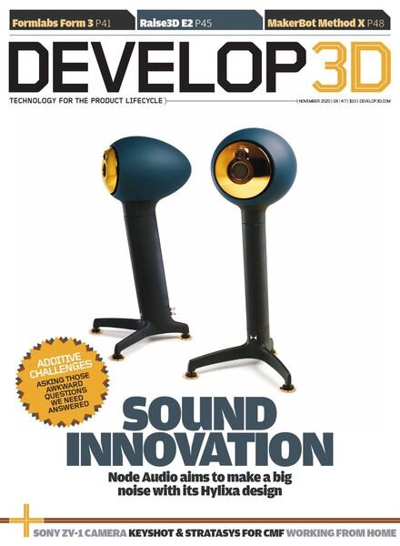 DEVELOP3D Magazine – November 2020 Cover