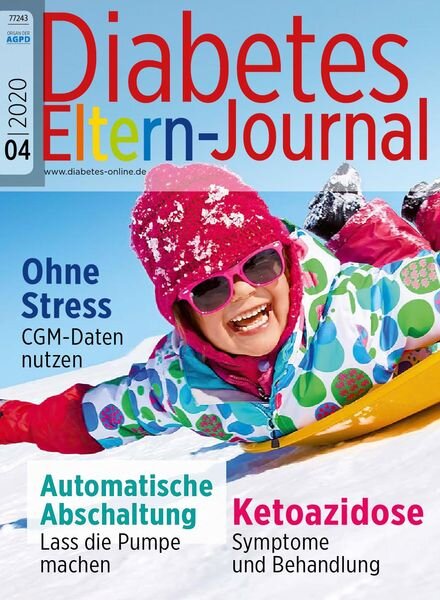 Diabetes Eltern Journal – November 2020 Cover