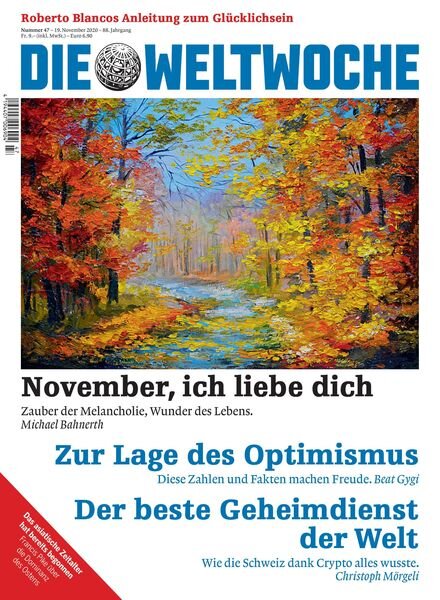 Die Weltwoche – 19 November 2020 Cover