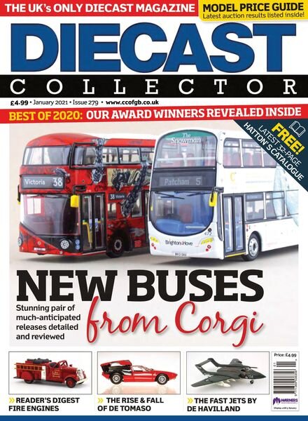 Diecast Collector – January 2021 Cover
