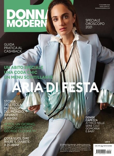 Donna Moderna – 17 dicembre 2020 Cover