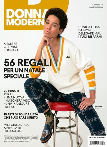 Donna Moderna – 26 Novembre 2020 Cover