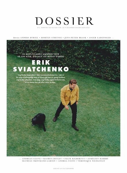 Dossier – december 2020 Cover