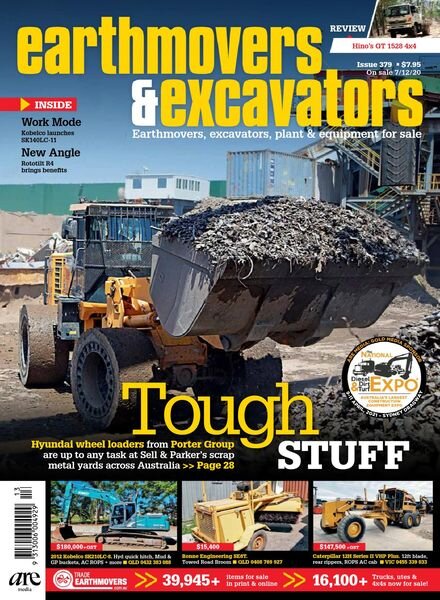 Earthmovers & Excavators – December 2020 Cover
