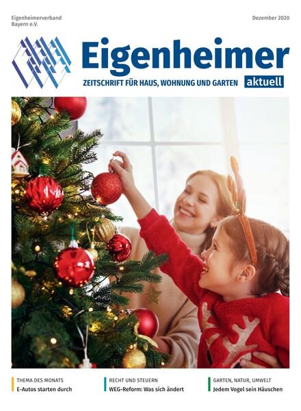 Eigenheimer aktuell – Dezember 2020 Cover