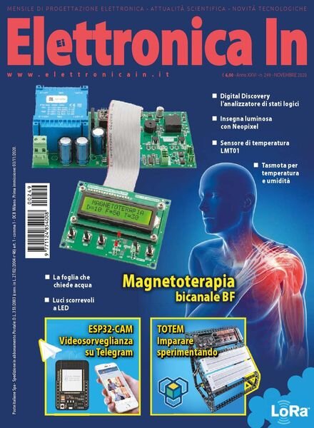 Elettronica In – Novembre 2020 Cover
