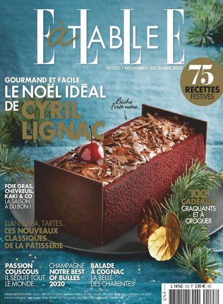 Elle a Table – novembre 2020 Cover