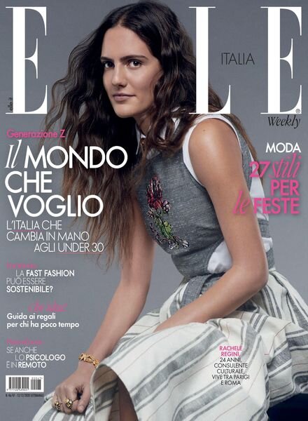 Elle Italia – 12 dicembre 2020 Cover