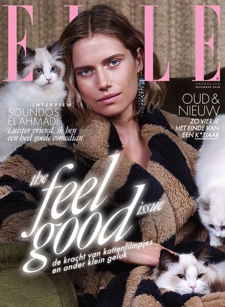 Elle Netherlands – december 2020 Cover