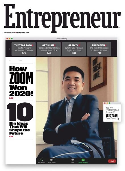 Entrepreneur USA – December 2020 Cover