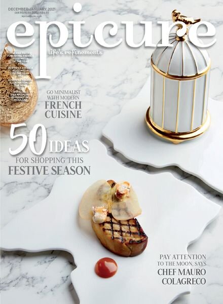 epicure Singapore – December 2020 Cover