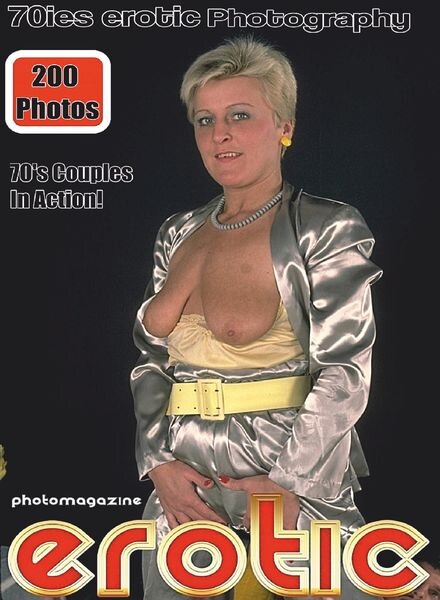 Erotics From The 70s Adult Photo Magazine – December 2020 Cover