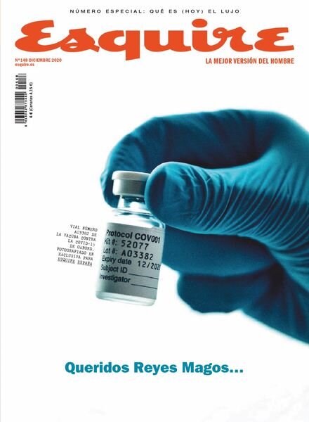 Esquire Espana – diciembre 2020 Cover