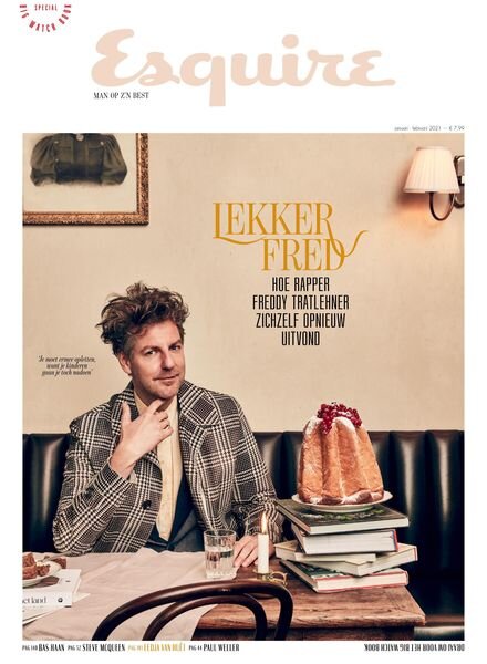 Esquire Netherlands – december 2020 Cover