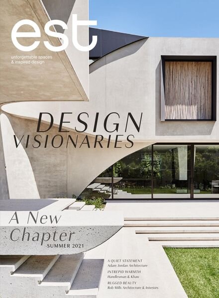 Est Magazine – Issue 39 2020 Cover