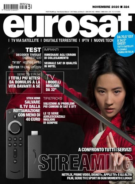 Eurosat – Novembre 2020 Cover