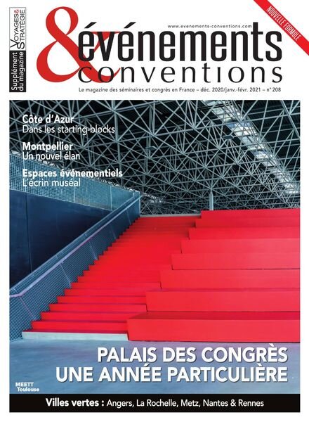 Evenements & Conventions – Decembre 2020 – Fevrier 2021 Cover